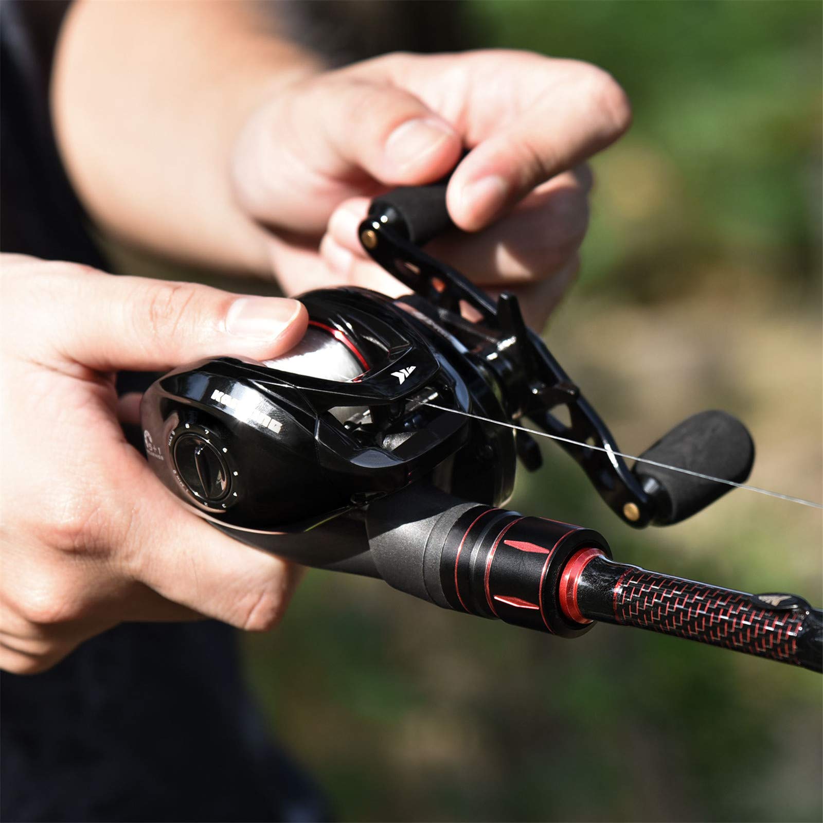 KastKing Royale Legend II stainless steel main shaft durability.