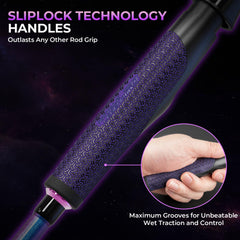 KastKing Royale Legend Pro foregrip and hook keeper illustrating secure reel attachment
