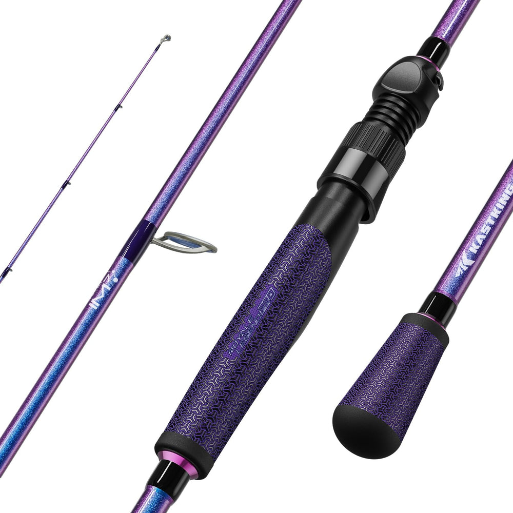 KastKing Royale Legend Pro rod top view shows sensitive graphite blank