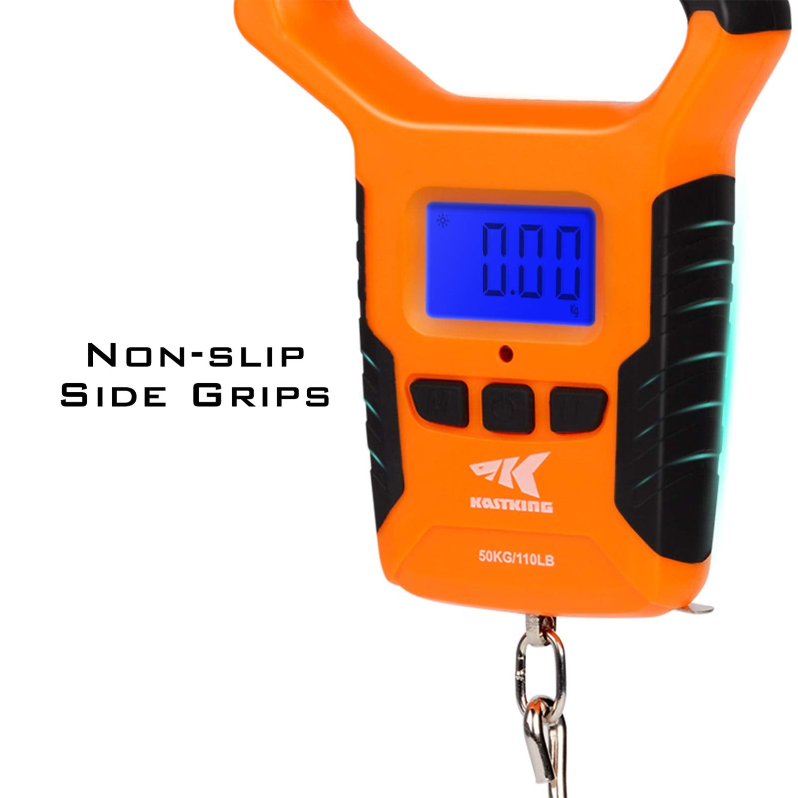 Applications: weighing fish, luggage, and shipping boxes