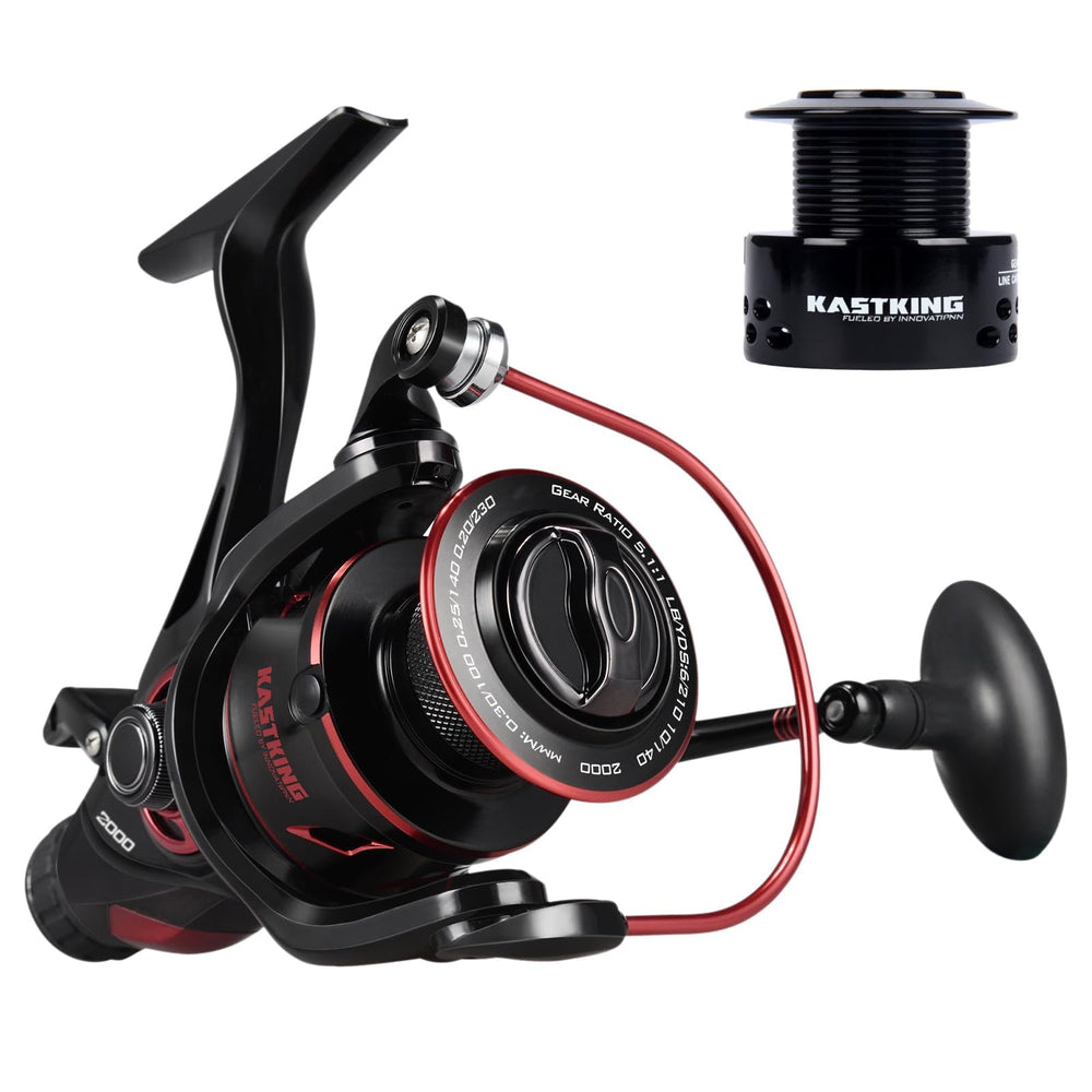 KastKing Sharky Baitfeeder III 2000 reel front angle