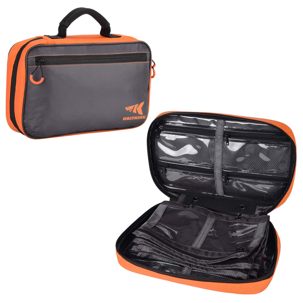 Exterior view of KastKing Signature Lure Bag showing rugged 420D rip-stop nylon