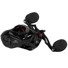 KastKing Spartacus II 39mm palm-perfect lower profile supports compact, comfortable handling.