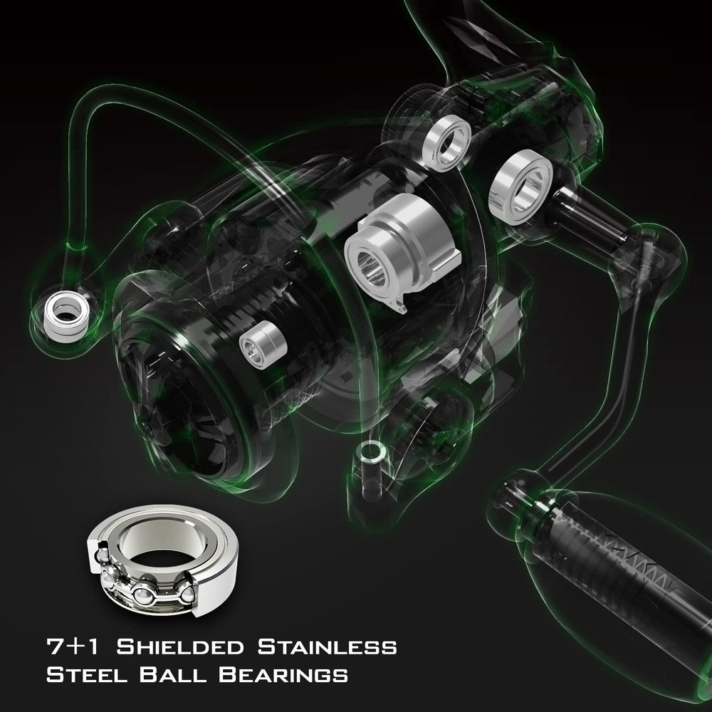 KastKing Spartacus II ice-fishing setup shows compact size and reliable drag in cold conditions