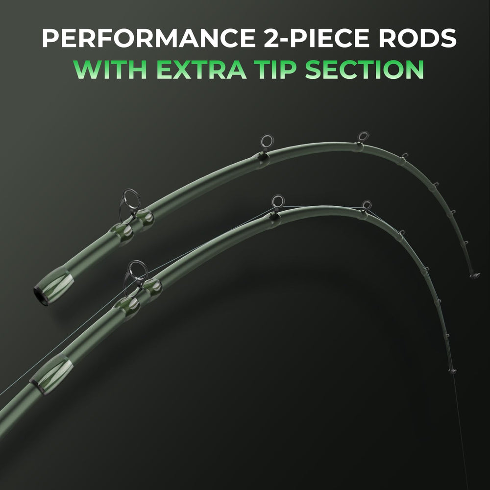 KastKing Spartacus II twin-tip design with backup tip for reliability