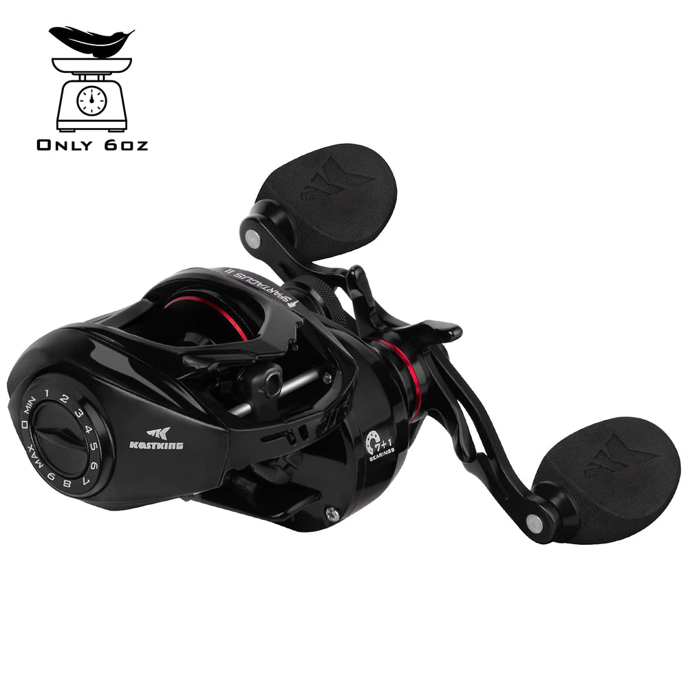 Spartacus II ultralight design reduces fatigue during all-day fishing sessions.