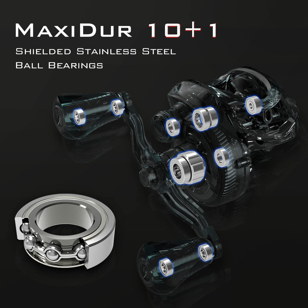 KastKing Speed Demon Elite Deadbolt reel carbon side covers provide strength with minimal flex.