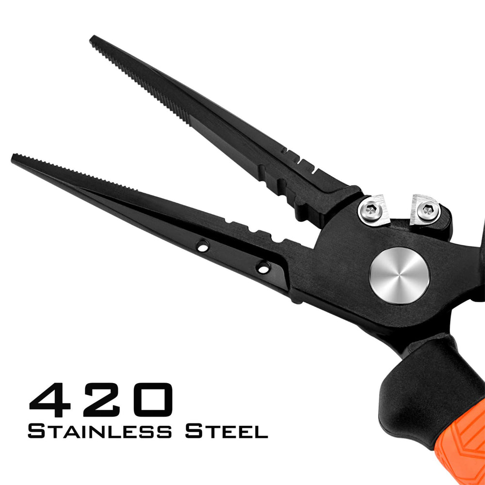 KastKing Speed Demon Pro sheath with belt clip protects tools between casts.