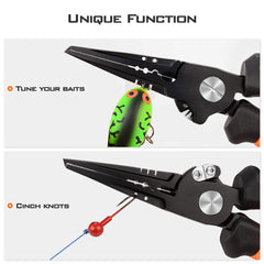 Split ring nose design on KastKing Speed Demon Pro pliers