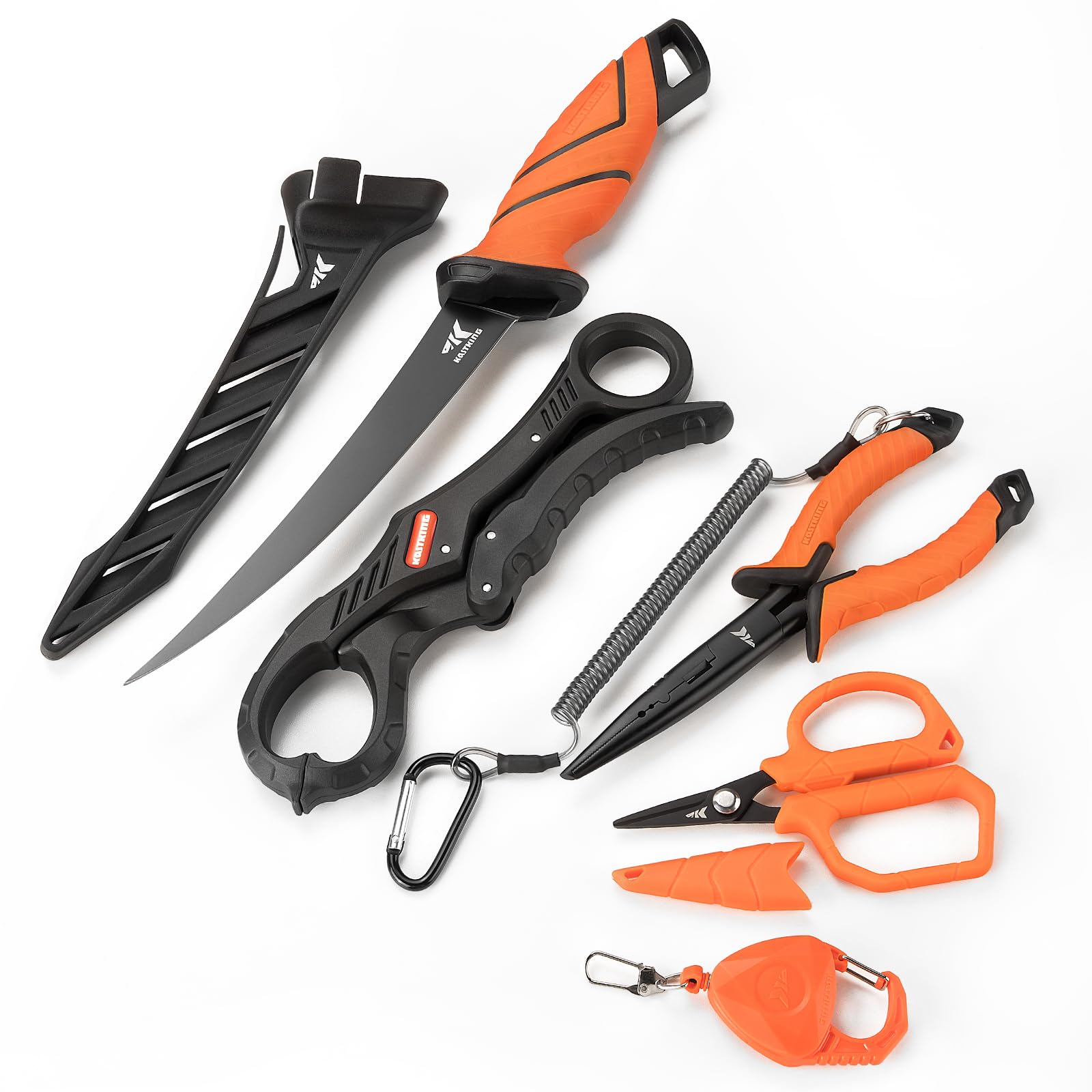 KastKing SteelStream in-action shows all tools ready for a demanding day on the water.