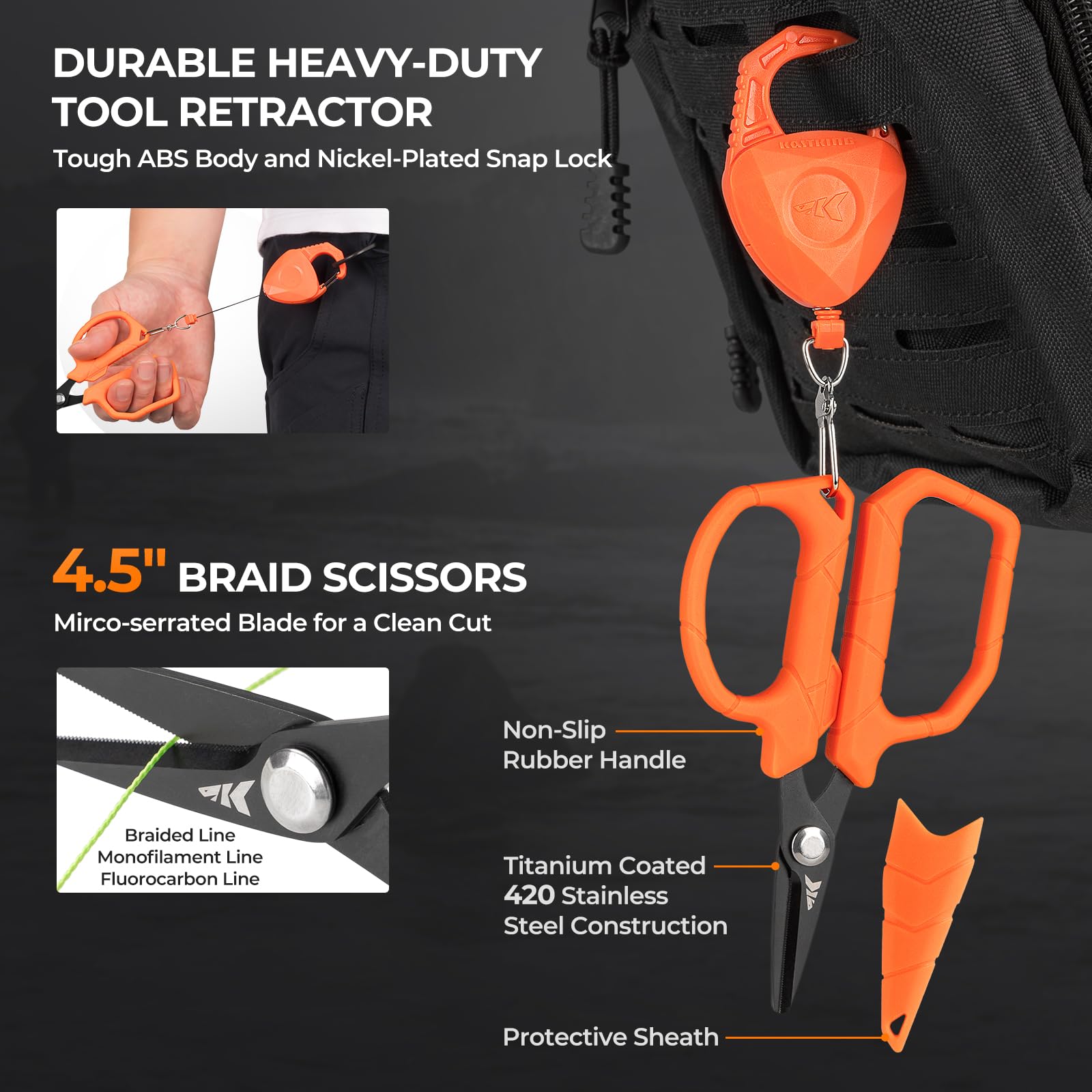 KastKing SteelStream floating lip gripper