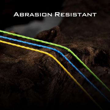 KastKing SuperPower line passing through rod guides illustrates smooth casting and reduced friction