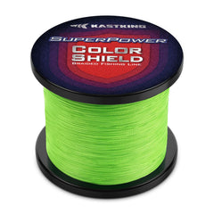 KastKing SuperPower Colorshield 4X colorfast dyeing preserves line visibility in sun and water