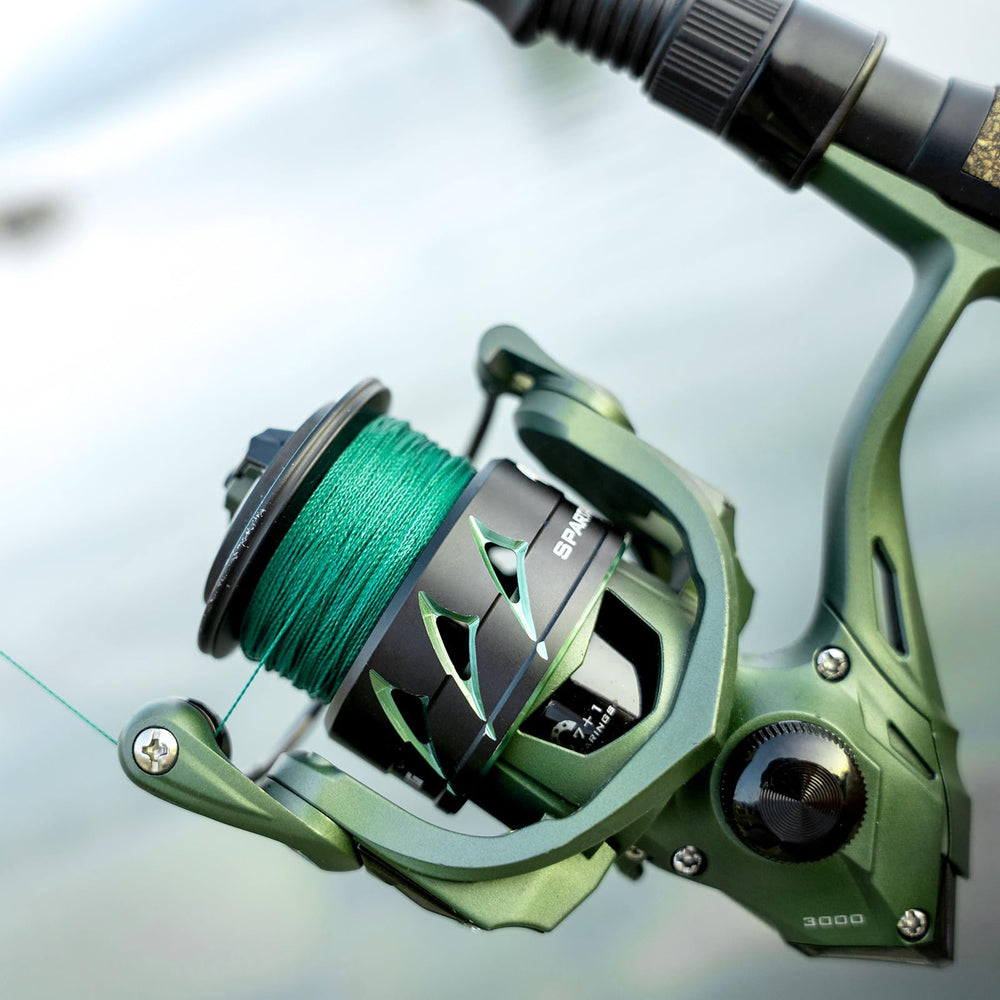 KastKing ColorShield 8X line illustrating high knot strength for secure connections