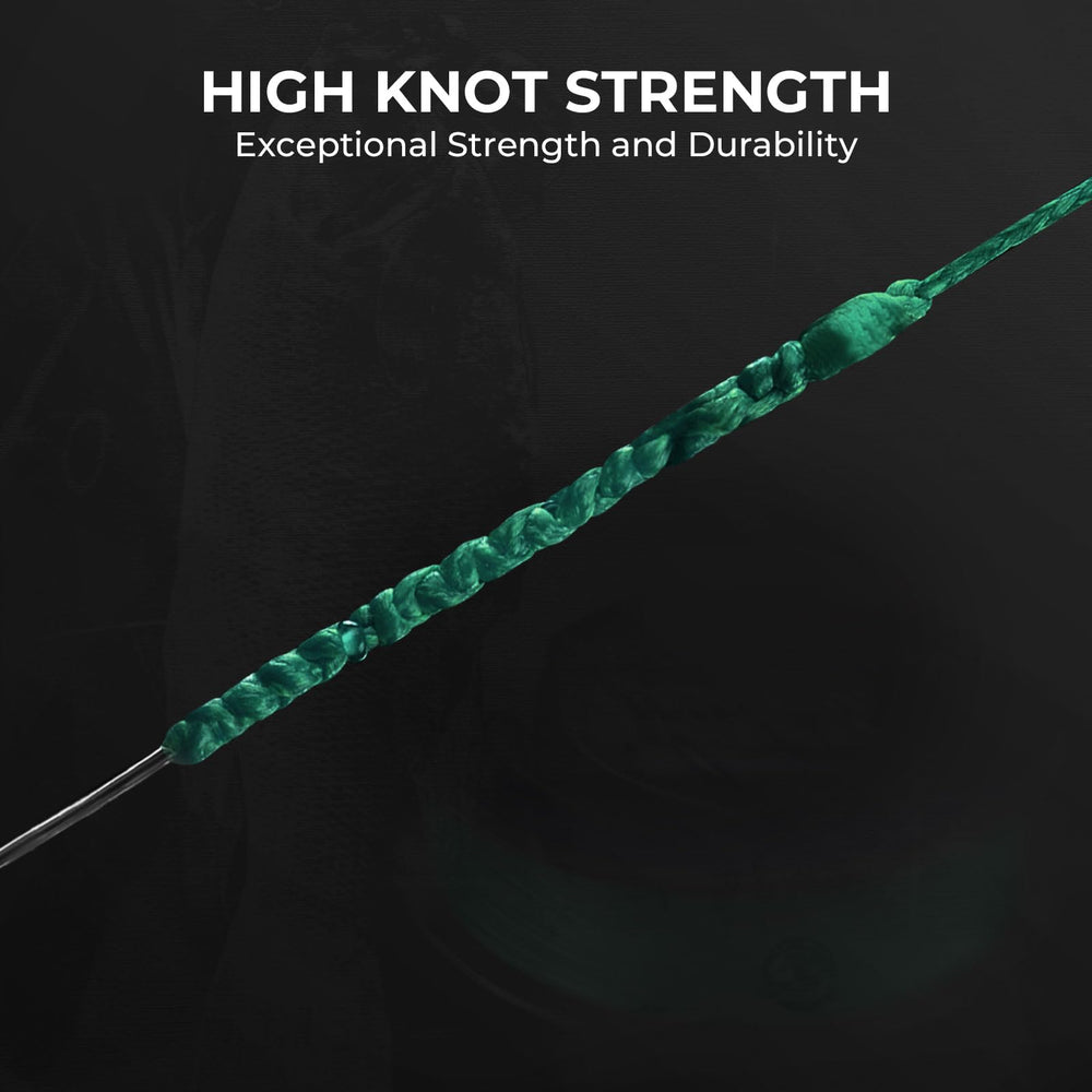 KastKing 8X ColorShield braided line illustrating near zero stretch for sensitivity