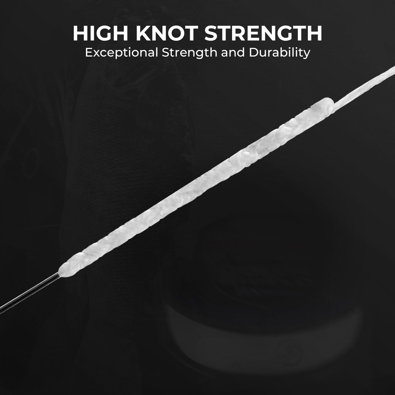 KastKing SuperPower ColorShield white line enables long casts and reliable hook sets.