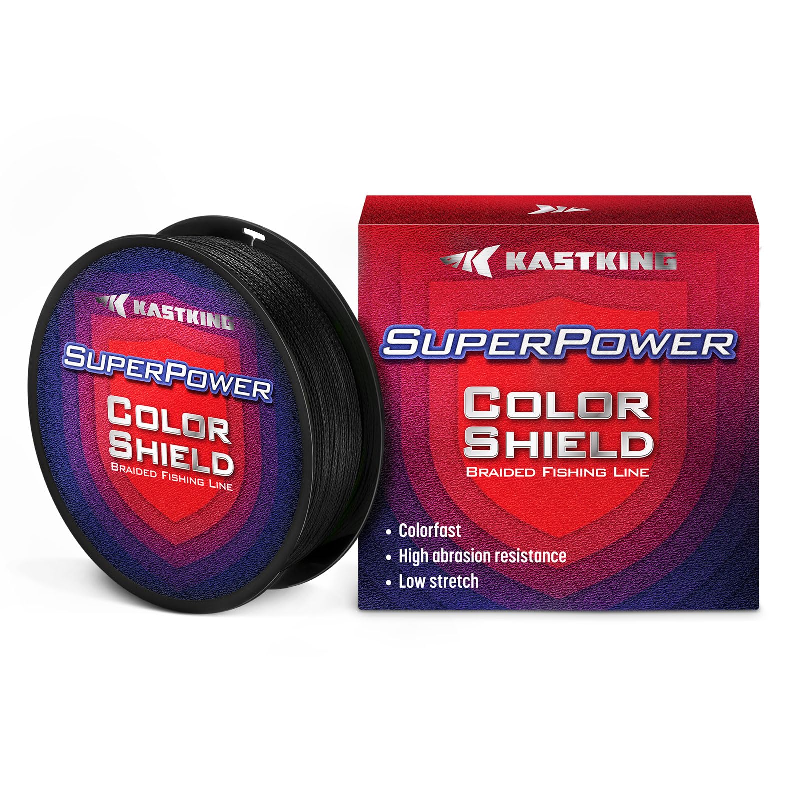 KastKing braided line resists harsh conditions while keeping color fidelity
