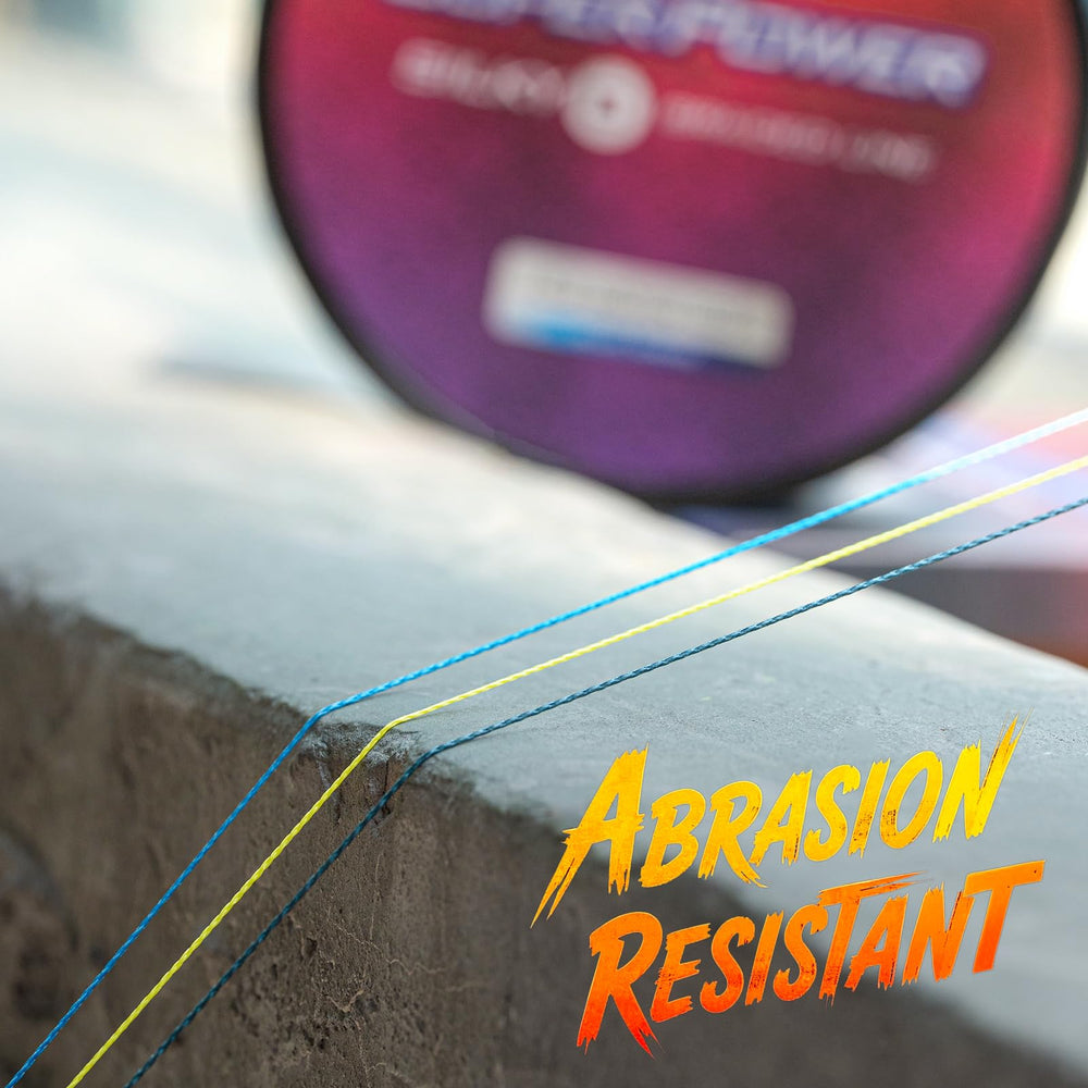 KastKing SuperPower small-diameter line maximizes line capacity without sacrificing strength.