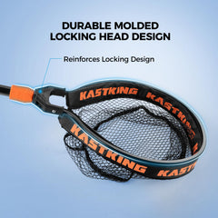 PVC-coated nylon net detail for fish-friendly contact
