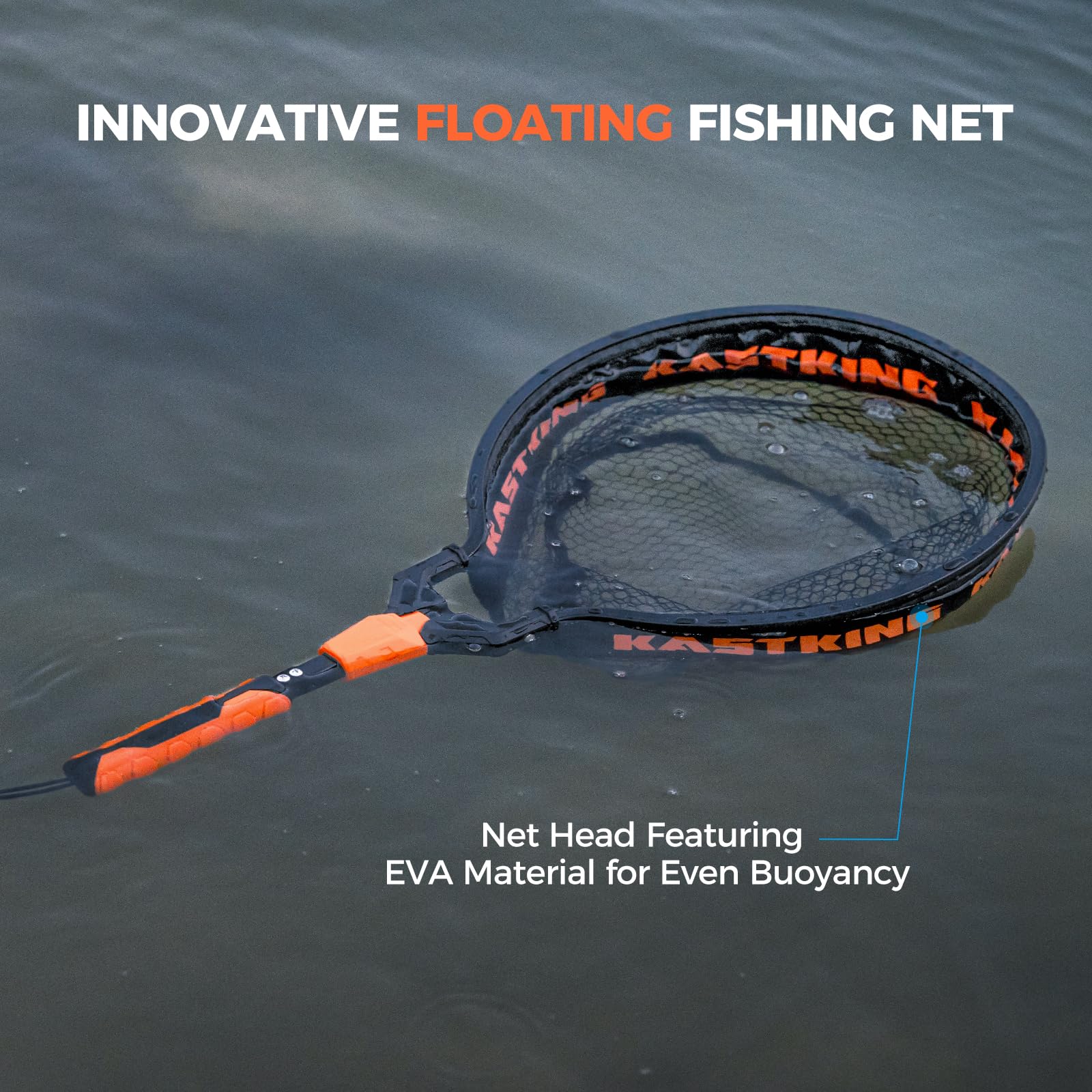 Foldable net head with secure locking mechanism for compact storage