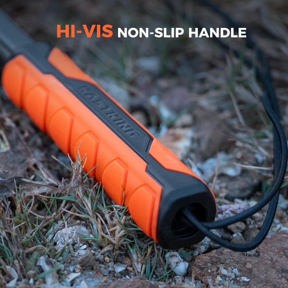 KastKing Titanet with elastic lanyard and carabiner for quick attachment.