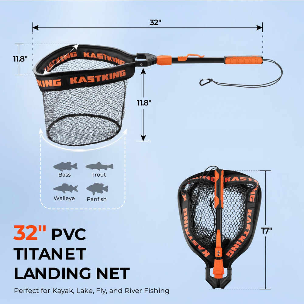 KastKing Titanet compact design suits trout and panfish.