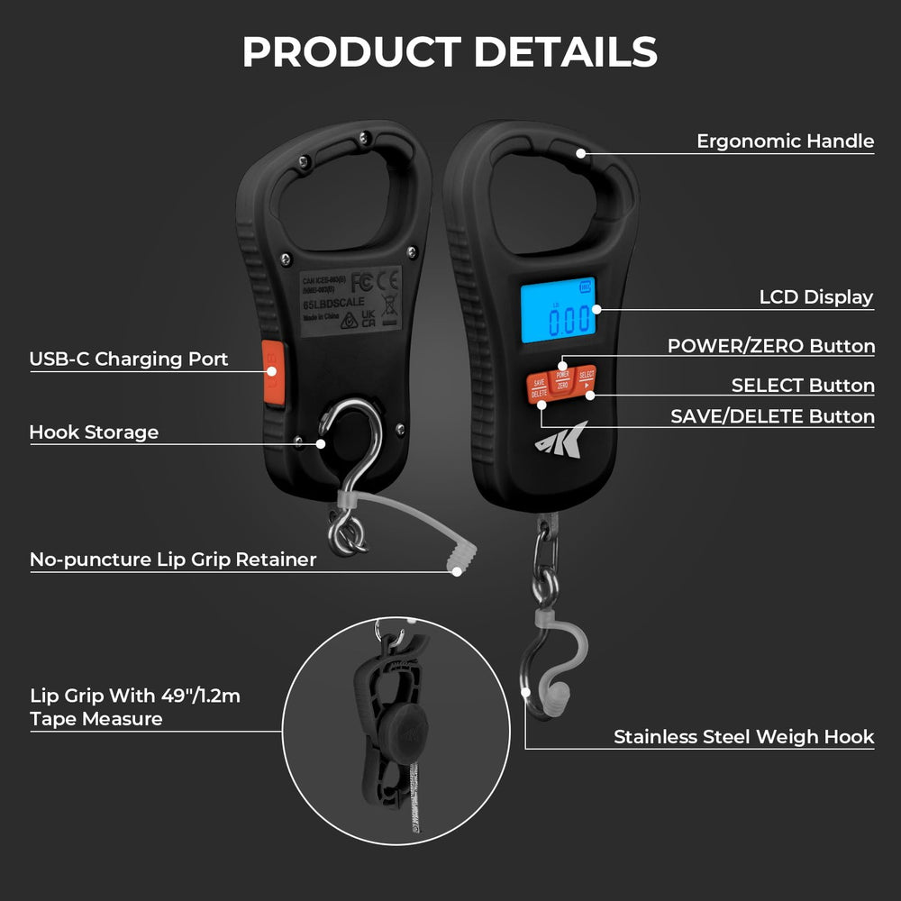 Ergonomic handle and textured sides for secure grip