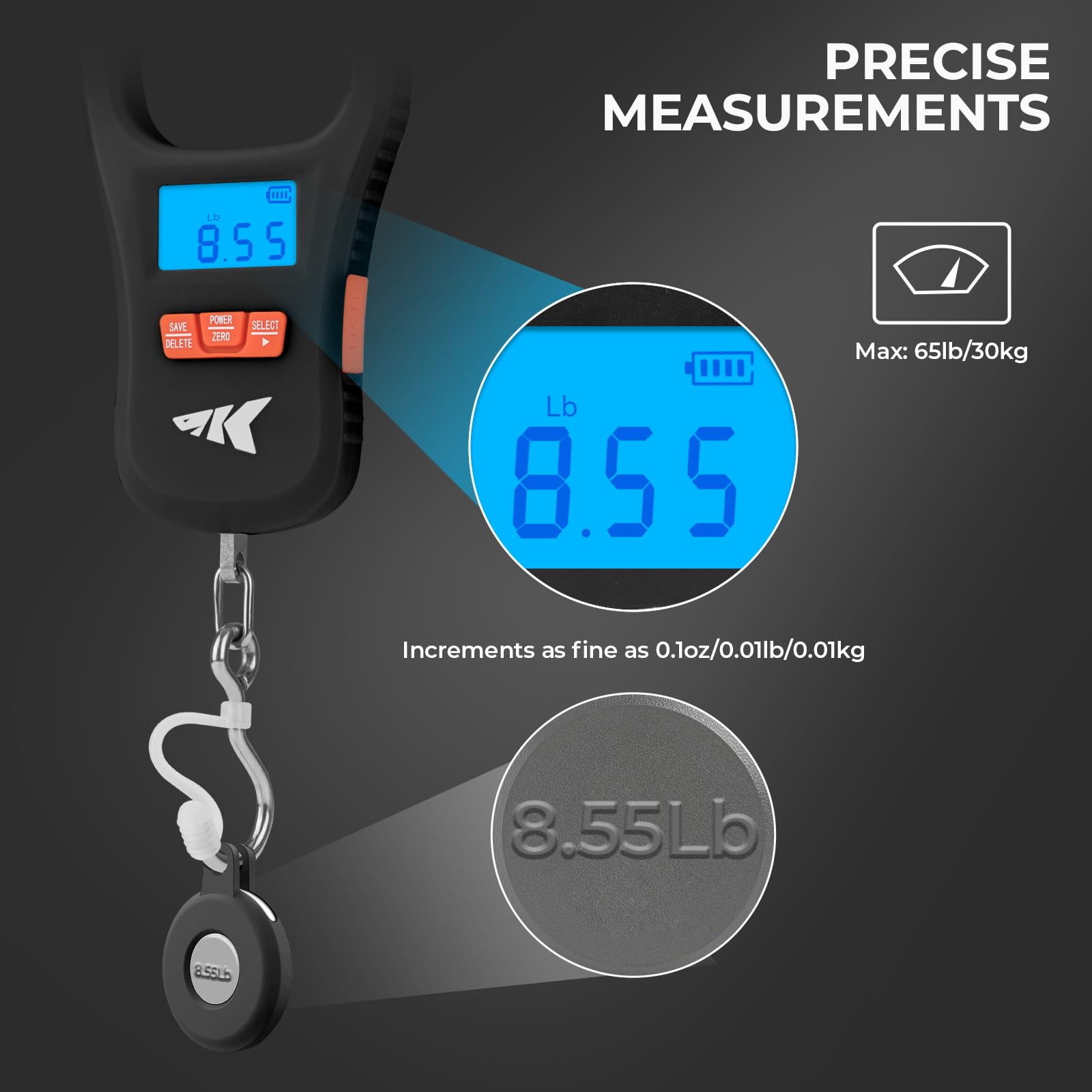Ergonomic handle and textured sides for secure grip