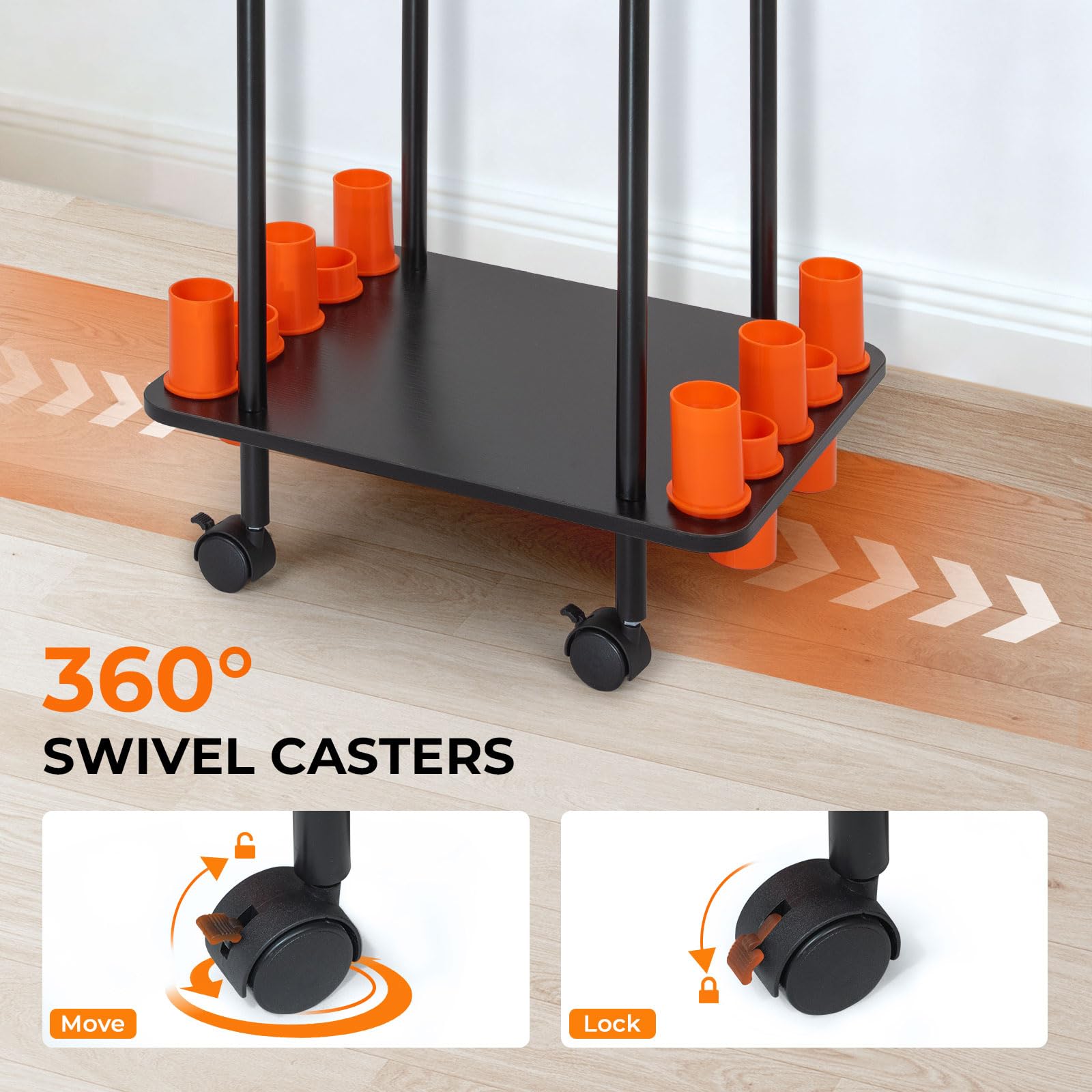 KastKing V10 Gear Trolley line bosses aid tension during spooling