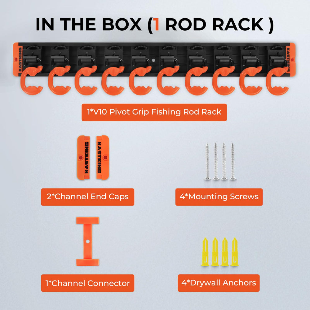 Durable aluminum track and adjustable hooks