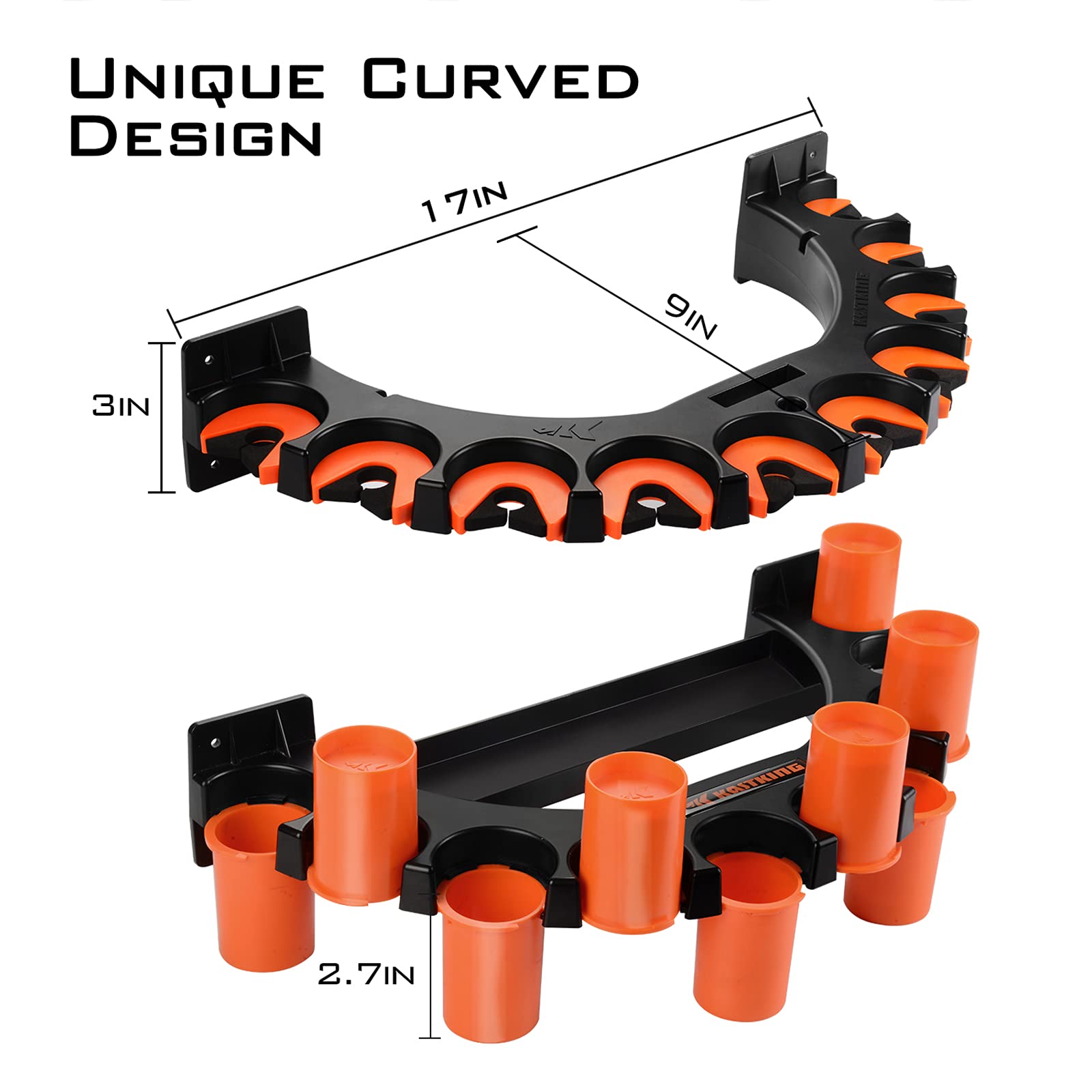 Compact wall-mounted KastKing V10 saves space