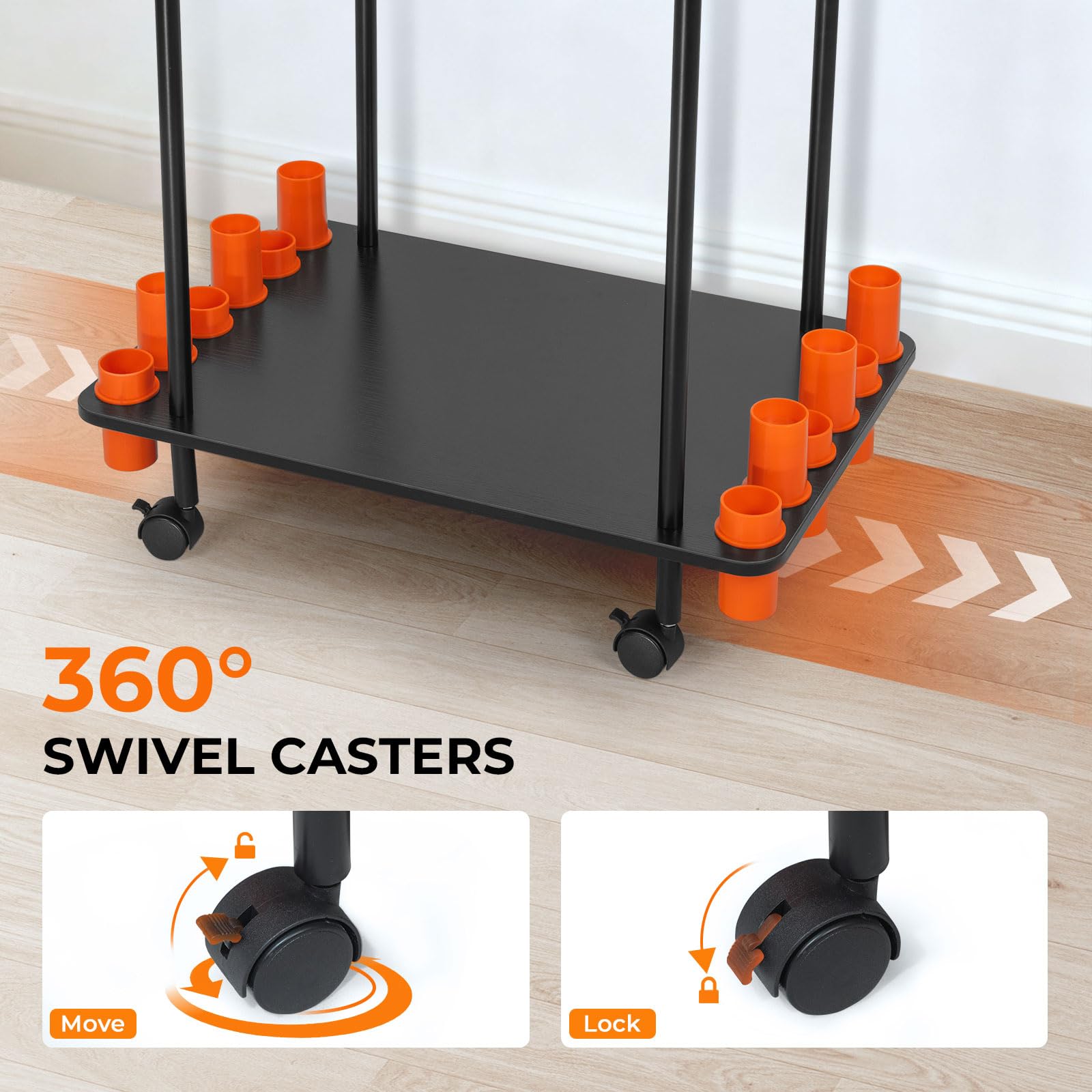 KastKing V12 Gear Trolley easy assembly and setup for quick use.