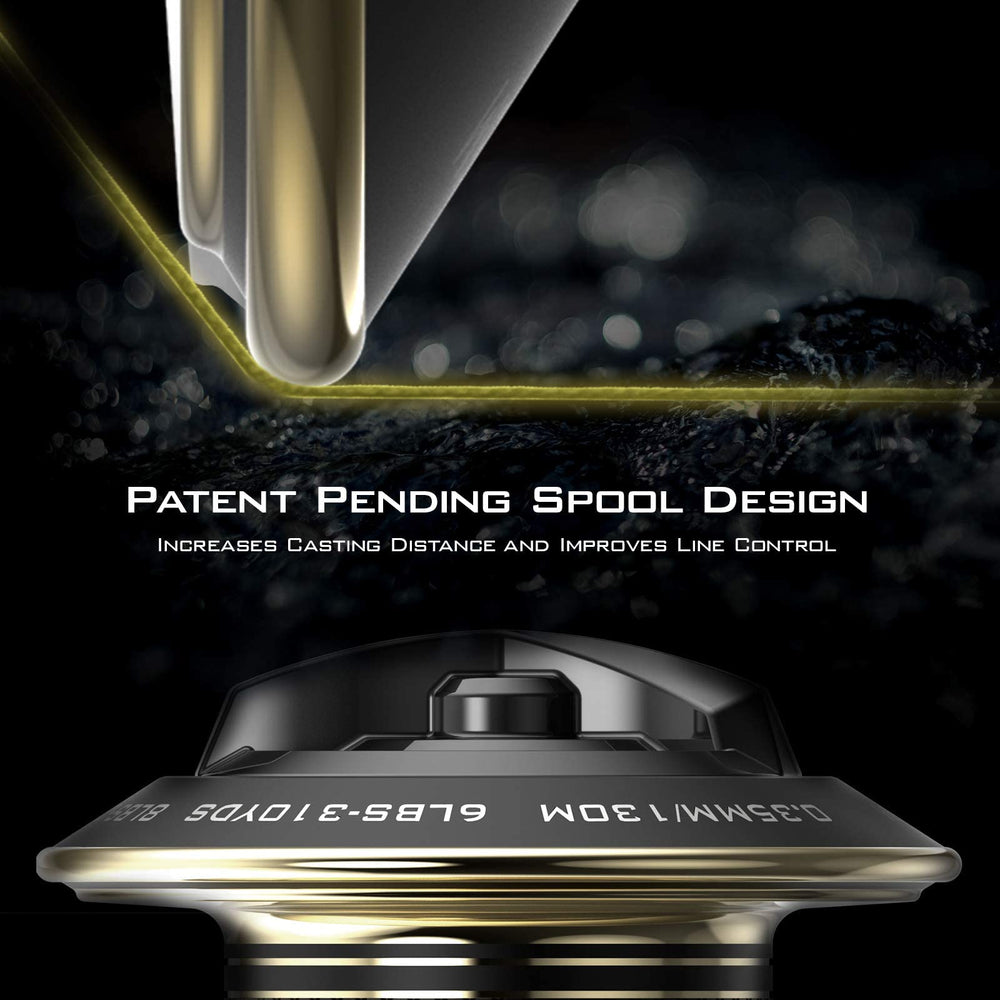 7+1 MaxiDur shielded stainless steel bearings for smooth retrieves