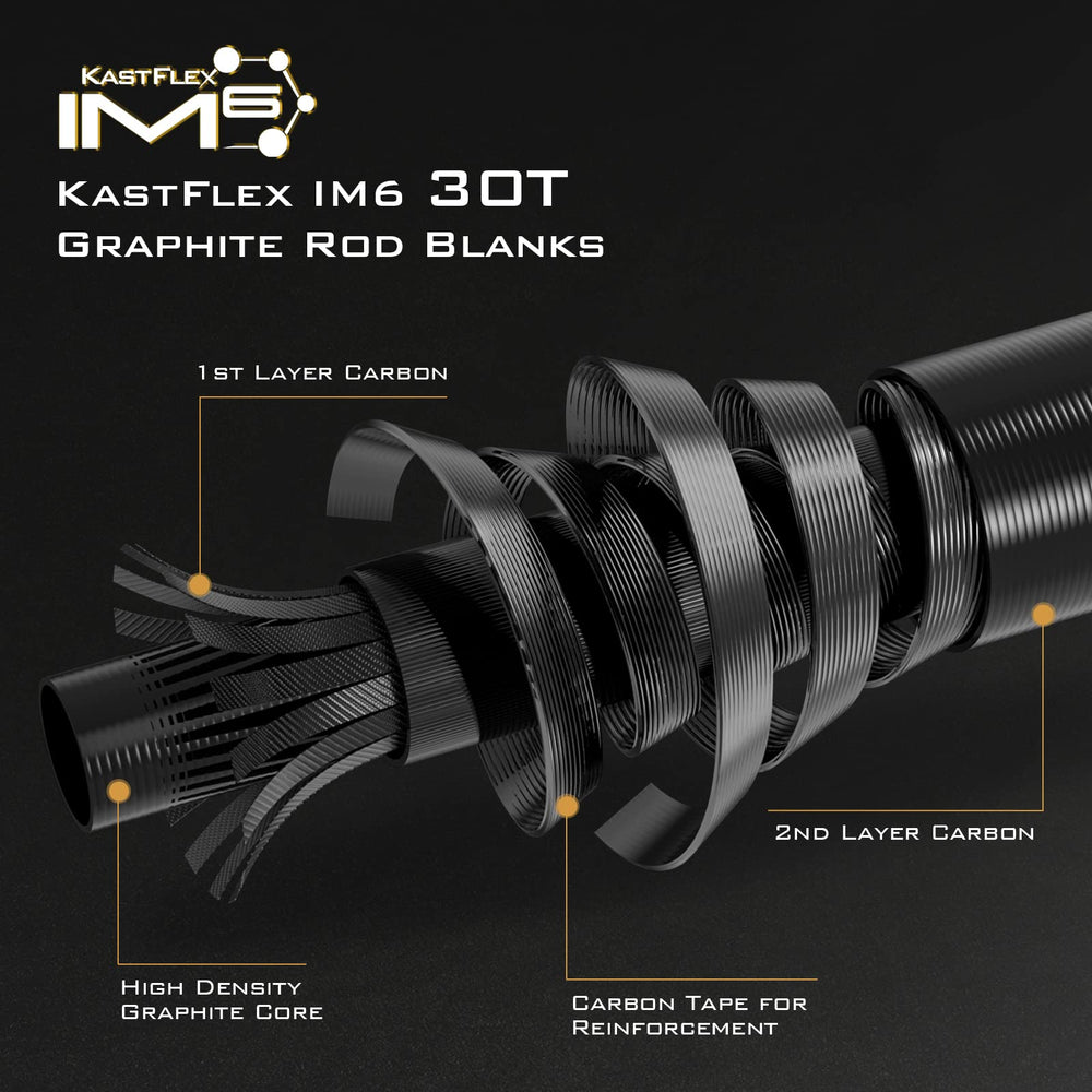 KastKing Valiant Eagle Passage rod in travel tube for safe transport.
