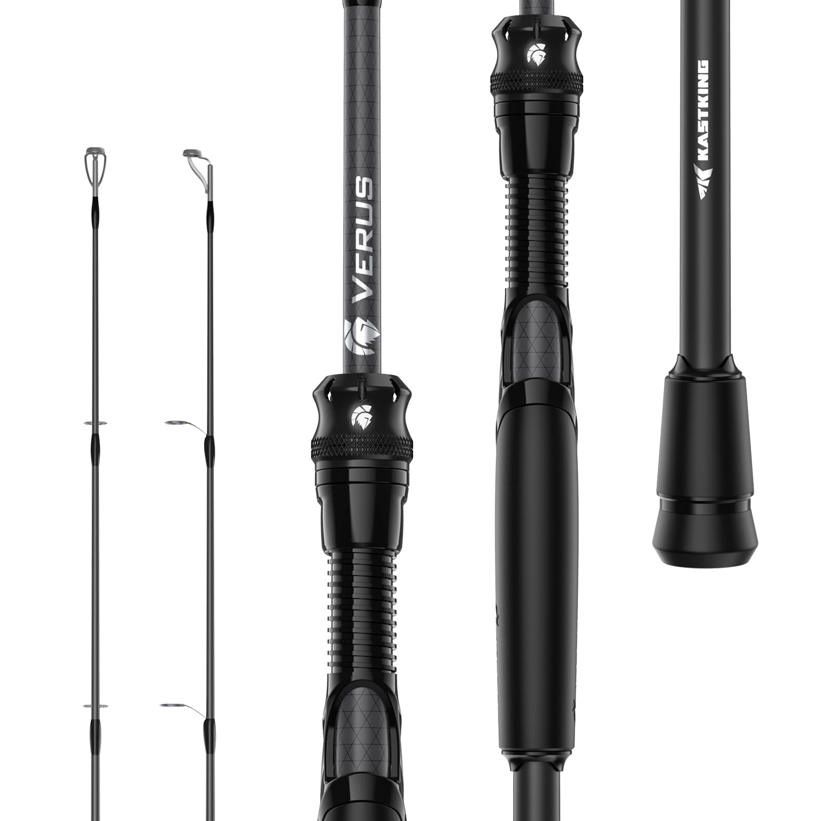 KastKing Verus graphite IM6 body highlighting high sensitivity for precise bite detection.