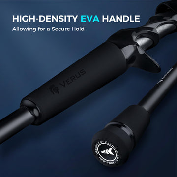 kastking-verus-line-flow-closeup highlights reduced wear with FazLite guides for durability.