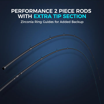 kastking-verus-pts-assembly shows seamless two-piece transition for easy transport.