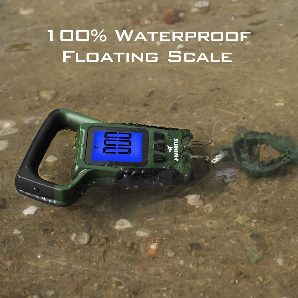 KastKing WideView 2.5-inch display provides quick, clear readouts day or night.