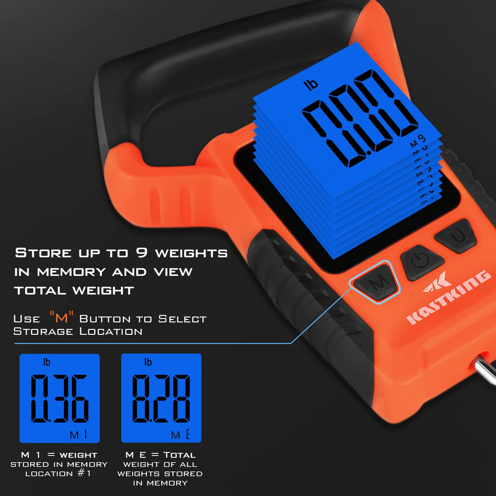 WideView scale storing multiple weights with memory function