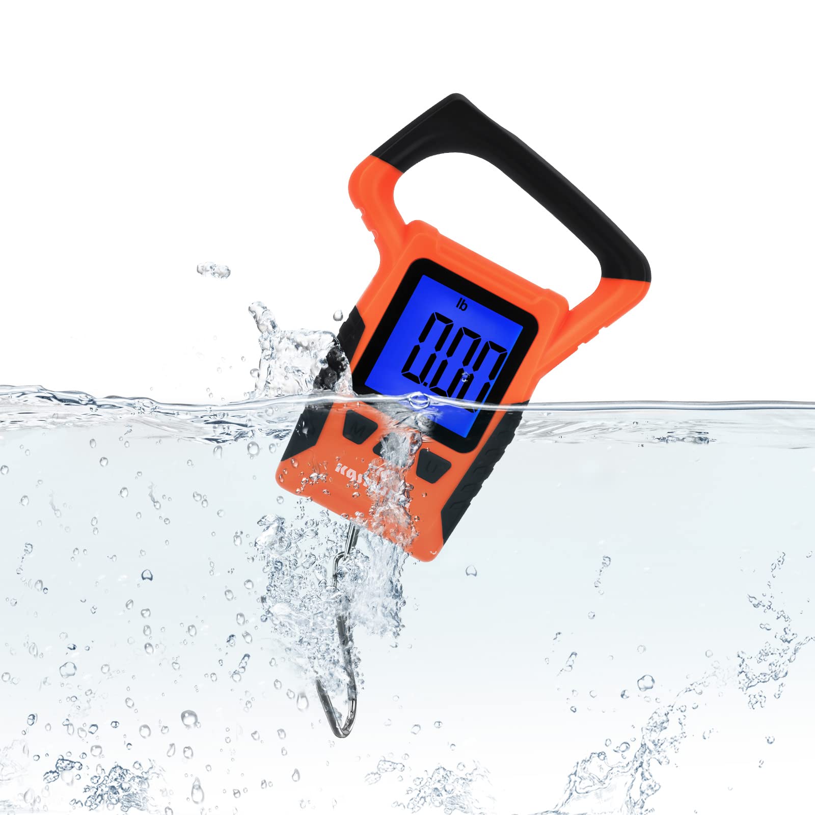 Durable ABS handle with non-slip TPR sides on WideView