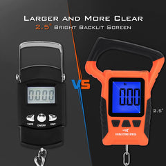 Waterproof floating KastKing WideView digital scale