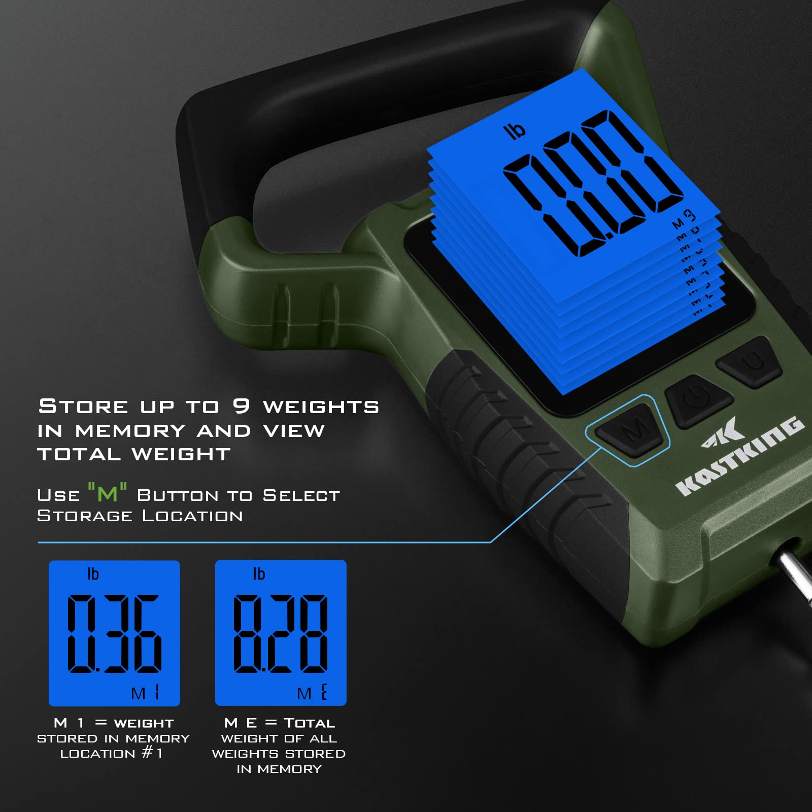 KastKing WideView waterproof floating design withstands rain and splashes.
