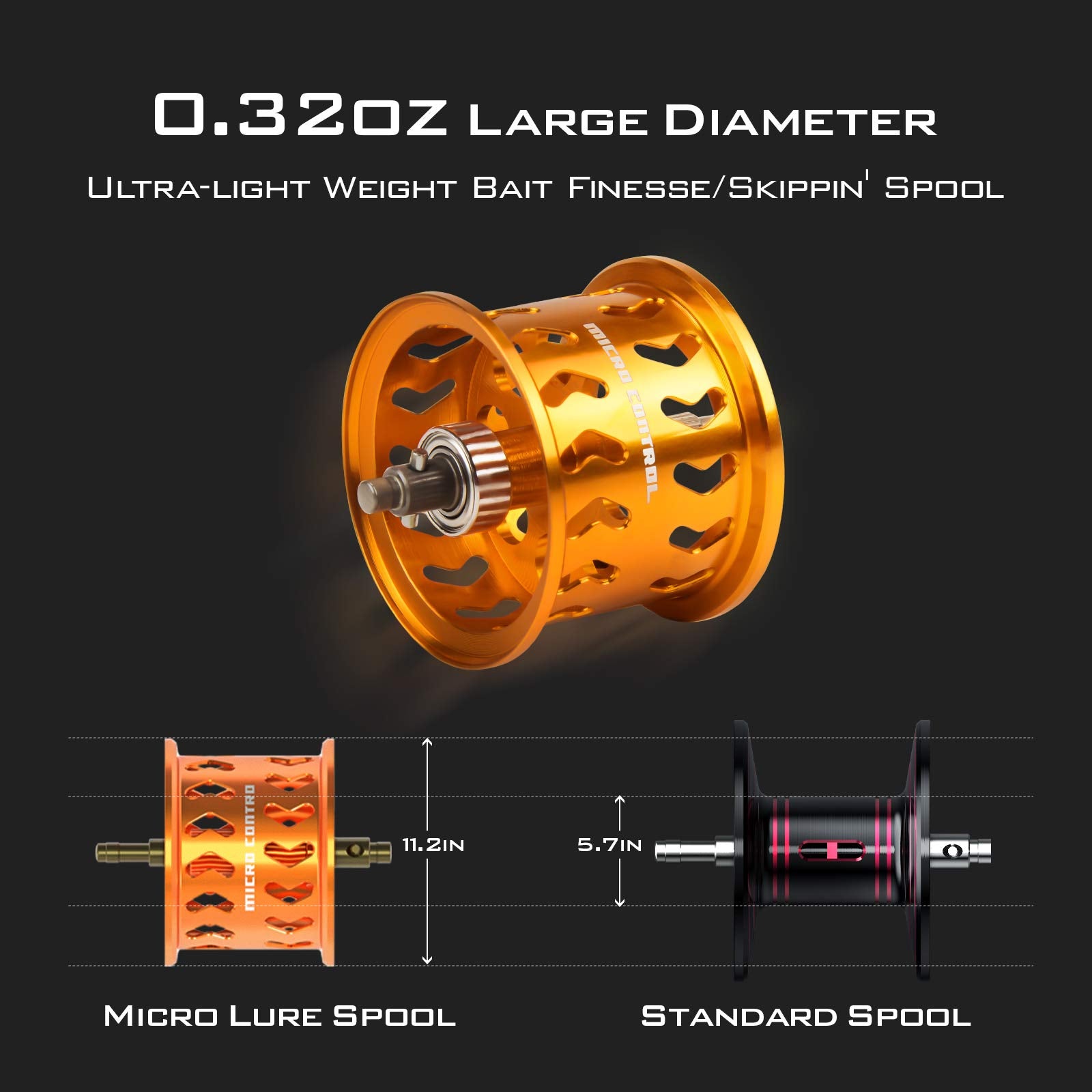 KastKing Zephyr 6 plus 1 bearing system for smooth retrieves and long casts