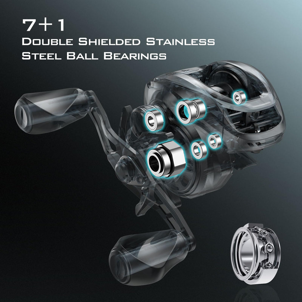KastKing Zephyr DTCC line guide reduces friction for longer casts.