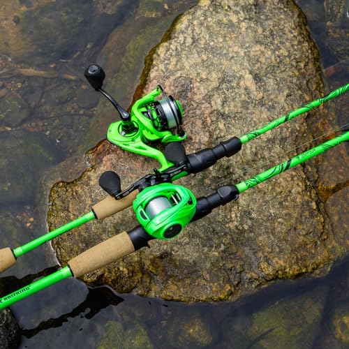KastKing Zephyr dual-tip rod and reel combo packed ready to fish