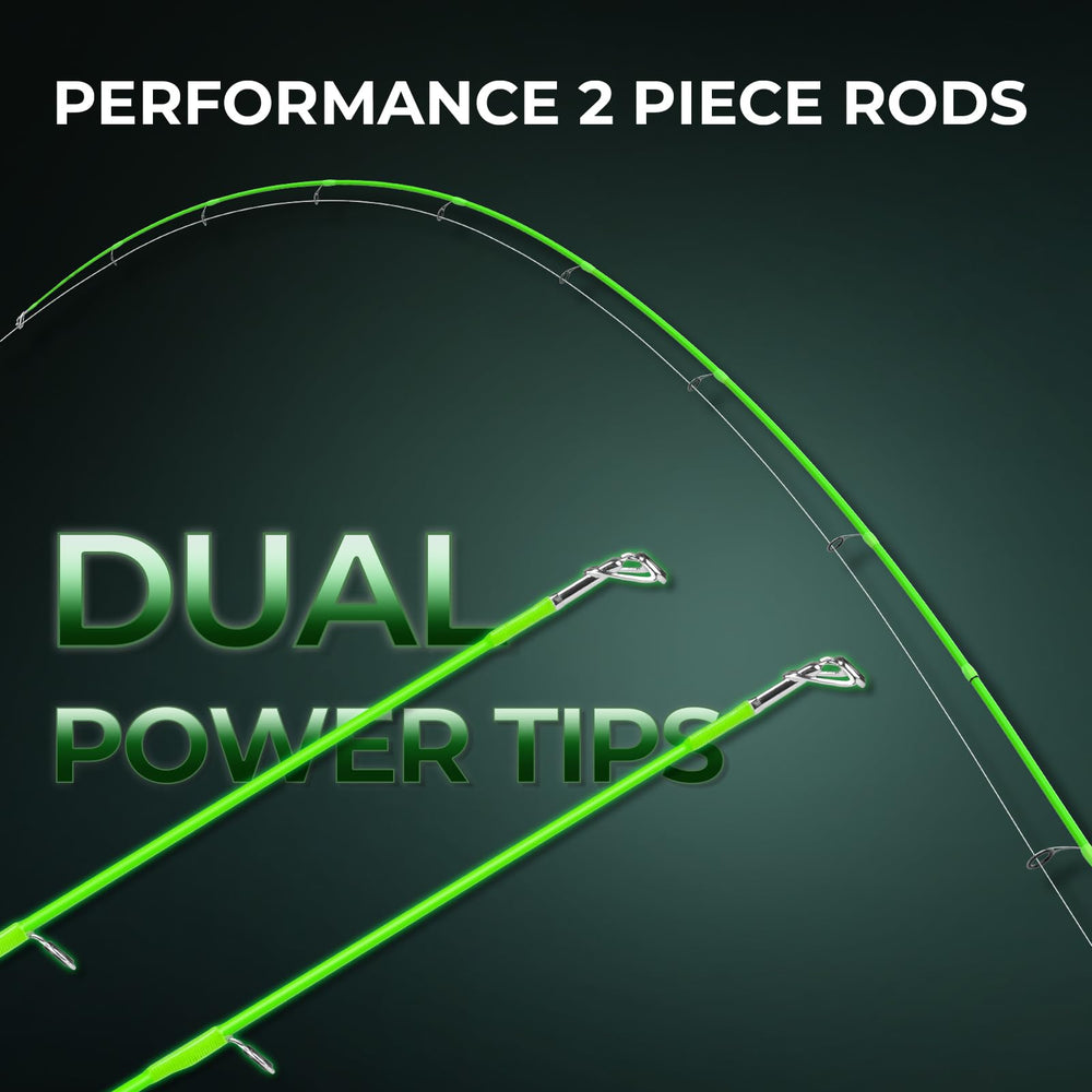 KastKing Zephyr dual-tip powers highlight alternative tips for continuous fishing when one tip is damaged