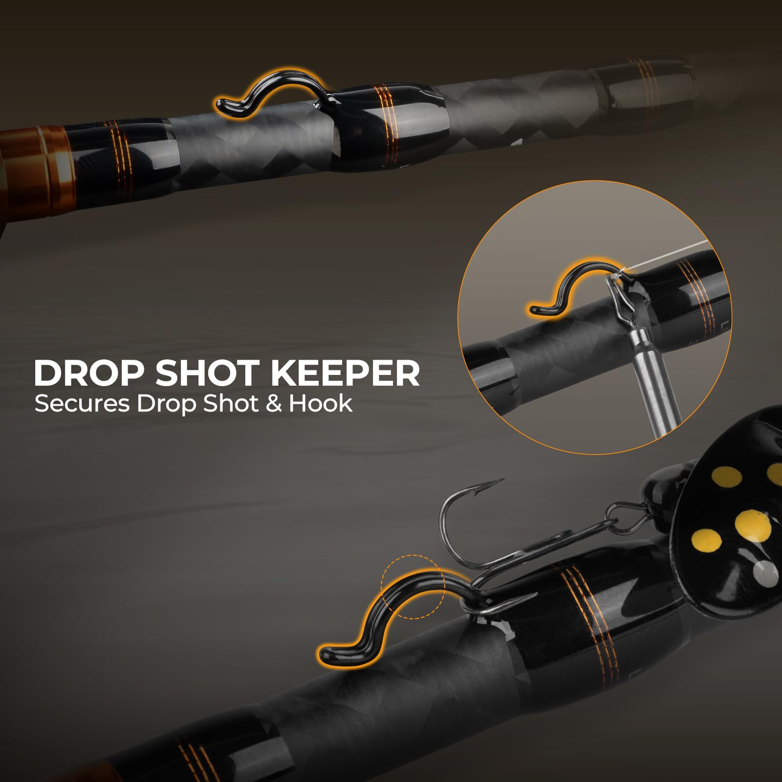 KastKing Zephyr Spin Finesse rod casting ultra-light baits with precision