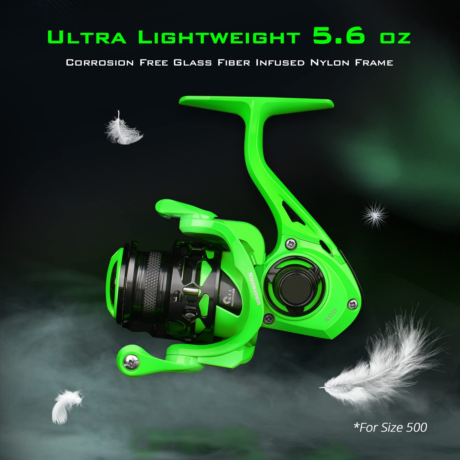 KastKing Zephyr 4000 spool close-up highlighting braid-ready aluminum spool for line control