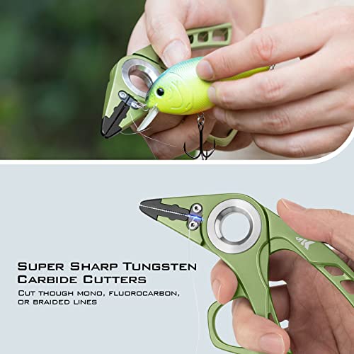 Aircraft-grade T6061 aluminum construction of KastKing Micro Gila pliers