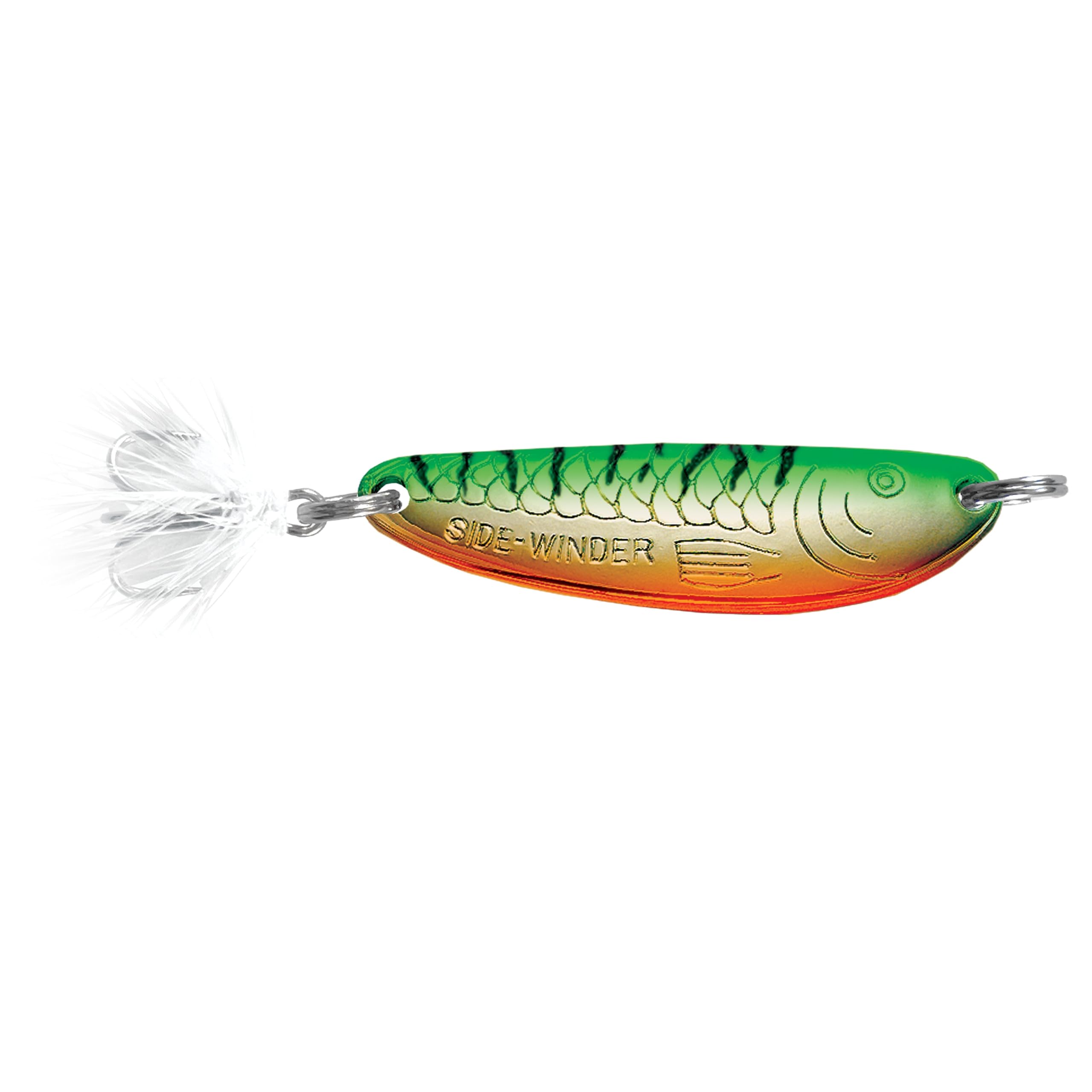 Kastmaster Acme Ice-Winder Flutter Spoon Firetiger quarter-ounce ideal for fast ice retrieves